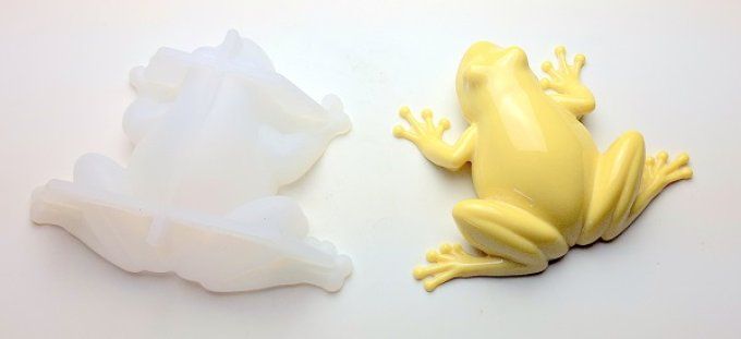 Moule en silicone grenouille