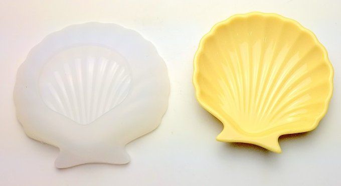 Moule en silicone coqillage: modèle 1